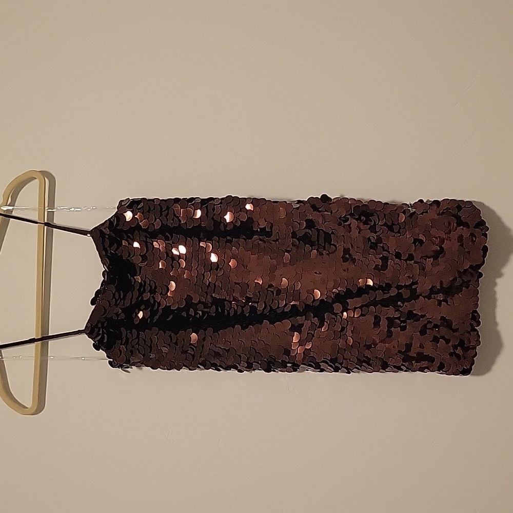 a new day Sequin Dress in Bronze